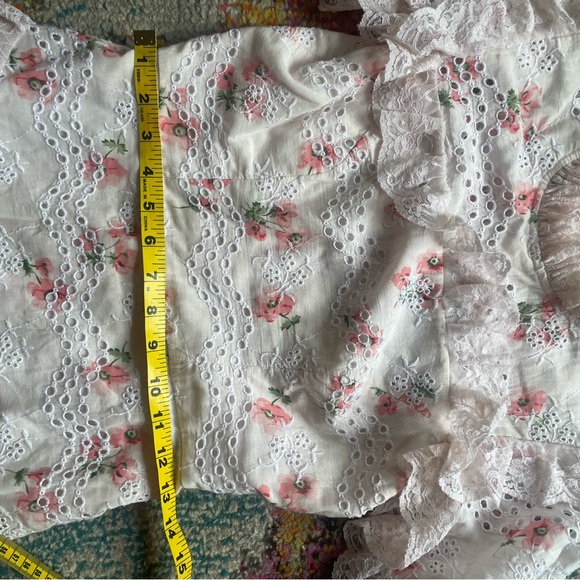 🩷 Needle & Thread Luxury Dress Desert Rose Lace mini - rose pink powder - Picture 14 of 15